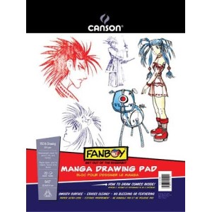 BLOCO DE ESBOÇO PARA MANGÁ c/20fl 25g/m³