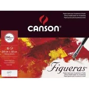 BLOCO CANSON FIGUERAS A4 290G 10FL 0857226 - BL
