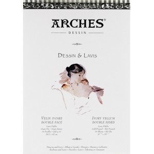 BLOCO ARCHIES DESSIN E LAVIS A3 220G 14FL - BL