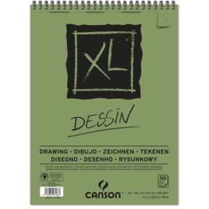 BLOCO CANSON XL DESSIN A3 50FL 160GR 400040382
