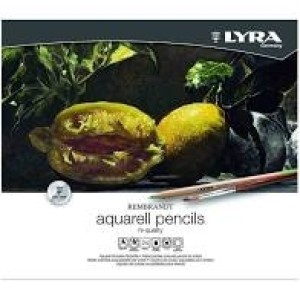 LAPIS DE COR AQUARELAVEL LYRA REMBRANDT 2 CORES